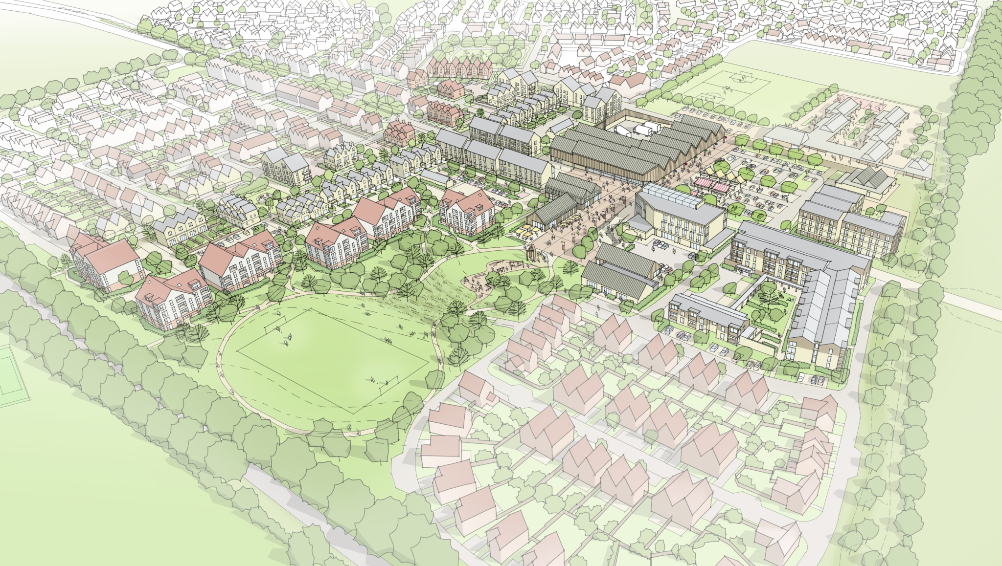 Planning Submitted for King's Barton, Winchester
