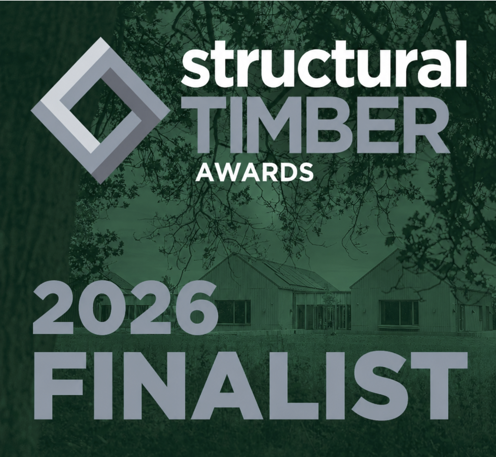 Triple Finalist at the 2026 Structural Timber Awards