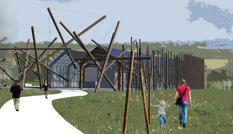 Langley Vale Wood visitor hub_snug architects