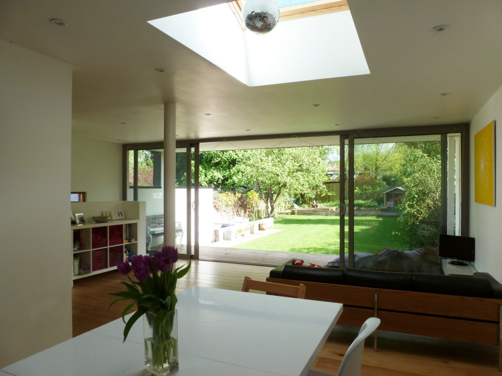 Views to the garden