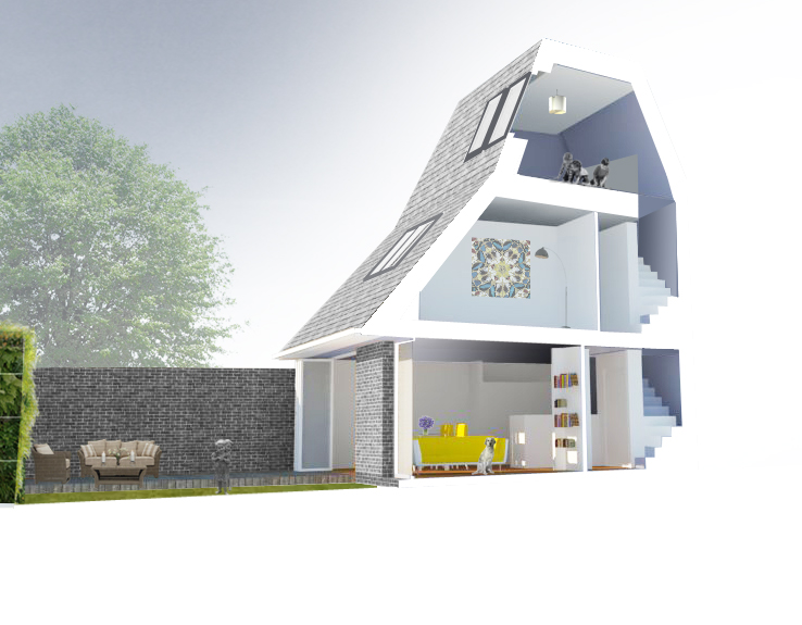 Snug Architects_The Snug House_ Section