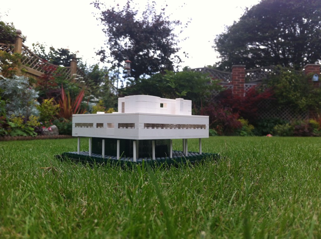 Villa savoye lego 3