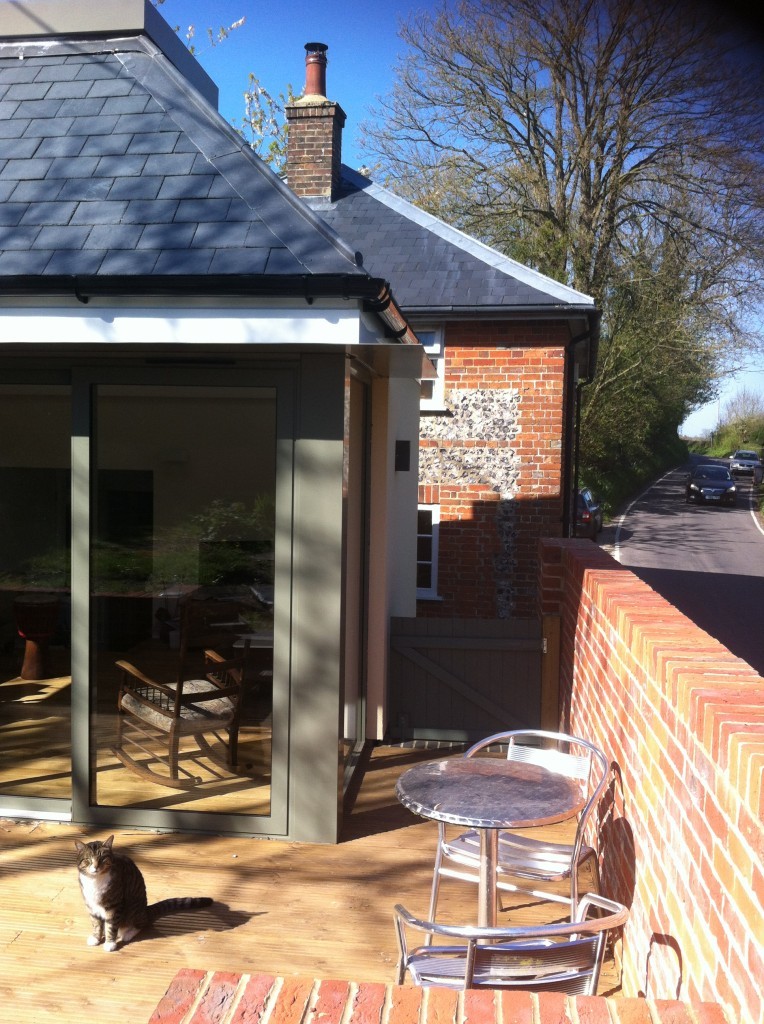 The evening sun at Wayside